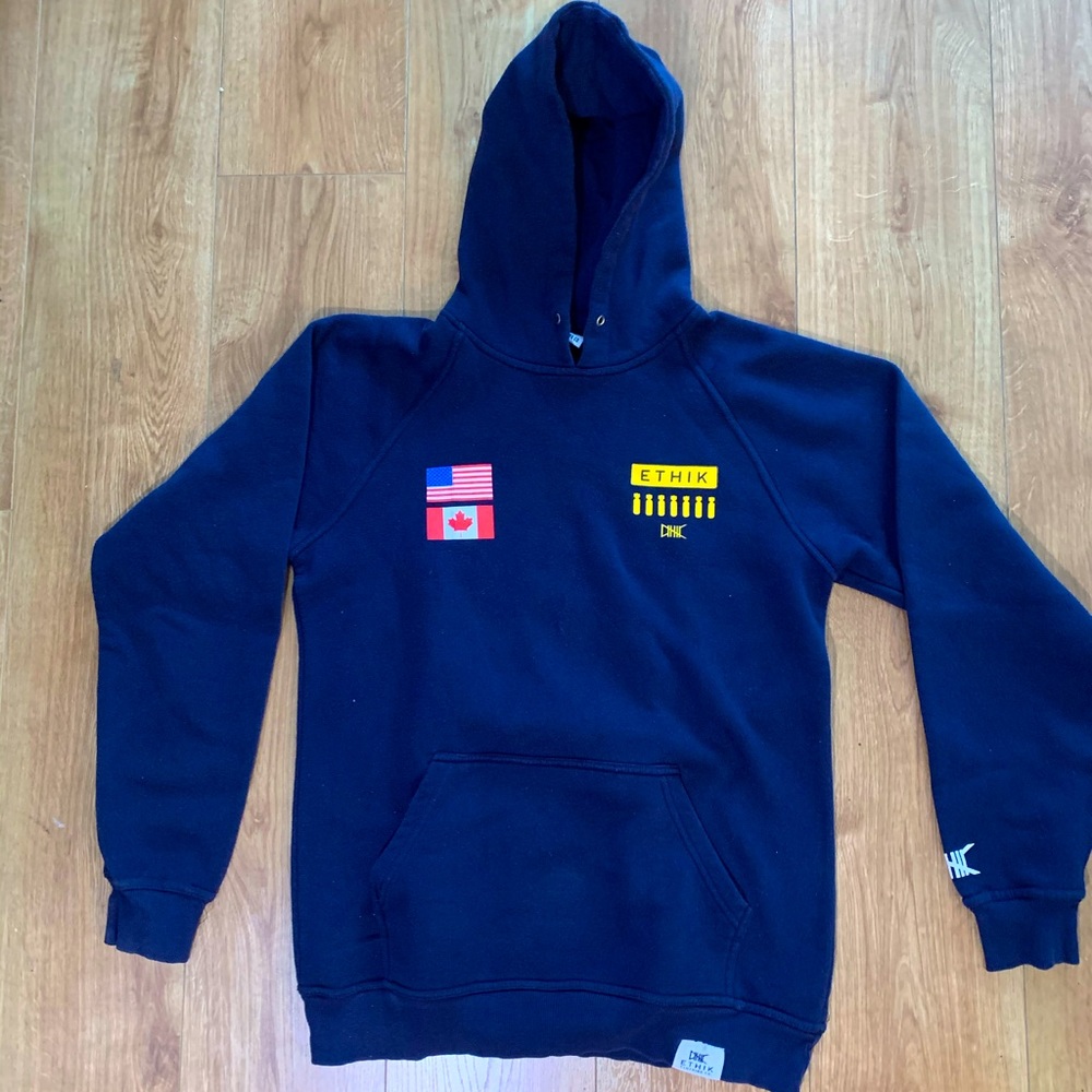 ETHIK AIRCRAFT BOMBER HOODIE (RARE)